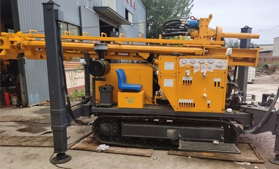 GL350S সম্পূর্ণ হাইড্রোলিক ট্র্যাক মাউন্ট করা বোরহোল ড্রিল রিগ মেশিন 350 মি ড্রিলিং এর জন্য