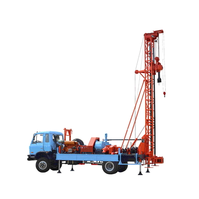 95kw 400m গভীর জলের কূপ ড্রিলিং রিগ, জলের বোরহোল ড্রিলিং সরঞ্জাম ট্রাকের প্রকার