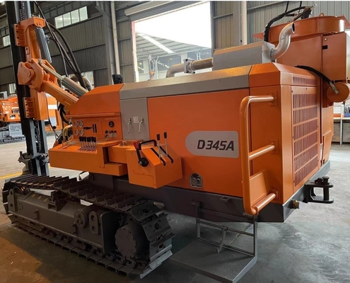 60kw ডিজেল ইঞ্জিন সহ পৃথক DTH সারফেস রক ড্রিল রিগ