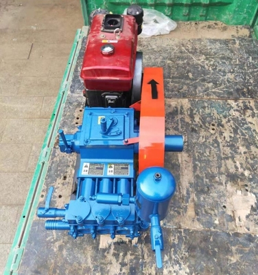 ডিজেল ইঞ্জিন সহ BW160 ড্রিল মাড পাম্প 7.7kw অনুভূমিক তিন সিলিন্ডারের ধরন