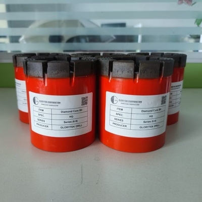 6mm BQ NQ HQ PQ ইমপ্রেগনেটেড ডায়মন্ড বিট জৈবিক কোর ড্রিলিং