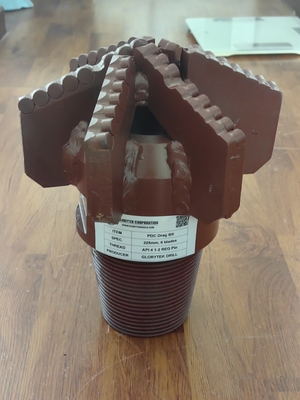 6 উইংস স্টেপ ফেস 225mm কার্বাইড ড্র্যাগ বিট