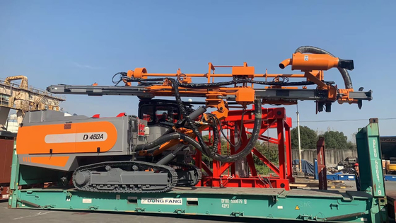 25 Bar 362.5 Psi 33 M3 / মিনিট এয়ার কম্প্রেসার D480A Dth ইন্টিগ্রেটেড রক ড্রিল রিগ
