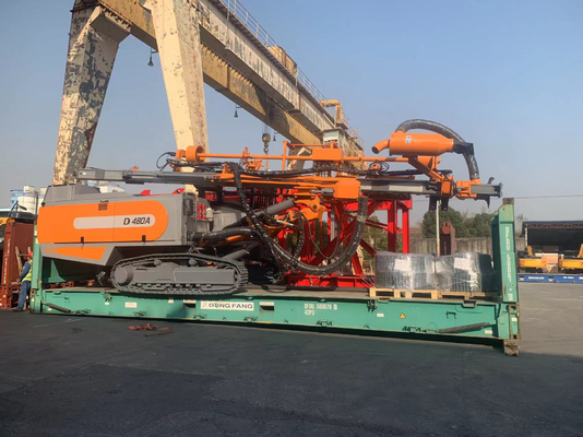 25 বার এয়ার কম্প্রেসার ভারী দায়িত্বের জন্য রক ড্রিলিং সরঞ্জাম রিগ