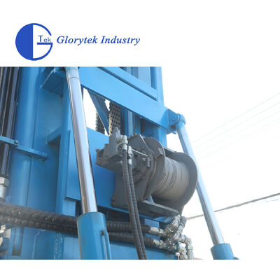 GL600S টপ হ্যামার হাইড্রোলিক রোটারি ড্রিলিং রিগ জল এবং ভূতাত্ত্বিক কূপের জন্য