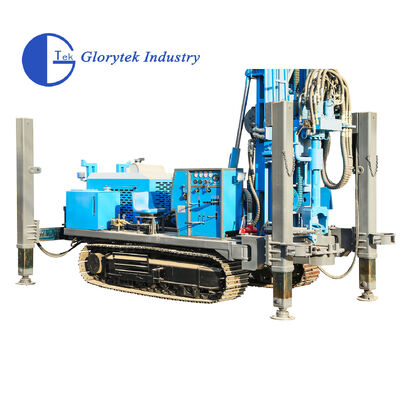 Gl600s টপ হ্যামার ক্রলার টাইপ ওয়াটার ওয়েল ড্রিল/ড্রিলিং রিগ ৬০০ মিটার গভীরতার জন্য