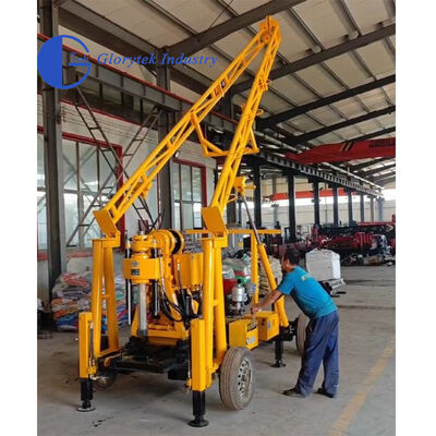 Portable Trailer Mounted Soil/Geotechnical Investigation Core Drilling Rig
