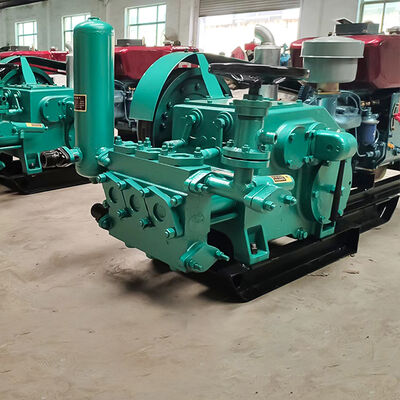 উচ্চ মানের অনুভূমিক তিন সিলিন্ডার একক অভিনয় পিস্টন পাম্প কোর ড্রিলিং জন্য