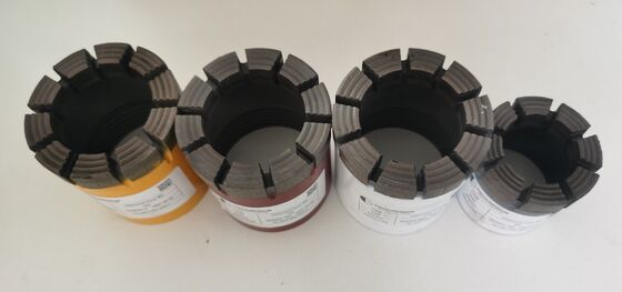 খনি অনুসন্ধানের জন্য দীর্ঘস্থায়ী ফুল-স্পেসিফিকেশন BQ/NQ/HQ/PQ ওয়্যারলাইন কোরিং ডায়মন্ড কোর বিট