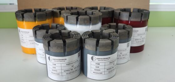 খনি অনুসন্ধানের জন্য দীর্ঘস্থায়ী ফুল-স্পেসিফিকেশন BQ/NQ/HQ/PQ ওয়্যারলাইন কোরিং ডায়মন্ড কোর বিট