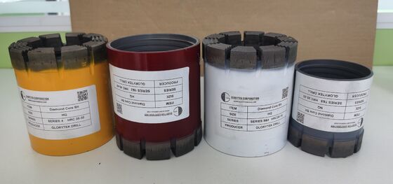 খনি অনুসন্ধানের জন্য দীর্ঘস্থায়ী ফুল-স্পেসিফিকেশন BQ/NQ/HQ/PQ ওয়্যারলাইন কোরিং ডায়মন্ড কোর বিট