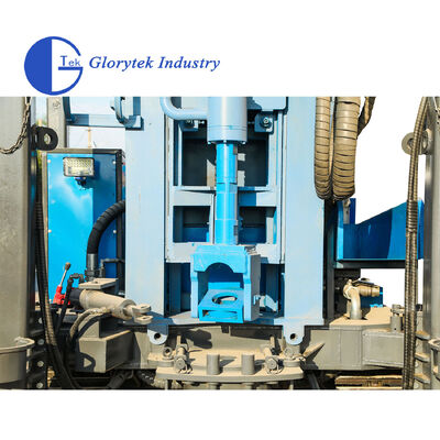 গভীর কূপ খননের জন্য ট্র্যাক মাউন্টেড ওয়াটার ওয়েল ড্রিল রিগ GL600S, সর্বোচ্চ গভীরতা 600 মিটার এবং ব্যাস পরিসীমা 105 থেকে 500 মিমি