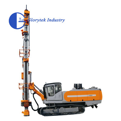 উচ্চ দক্ষতা বড় স্কেল quarry পৃষ্ঠ DTH ব্লাস্টহোল ড্রিল রিগ D490A