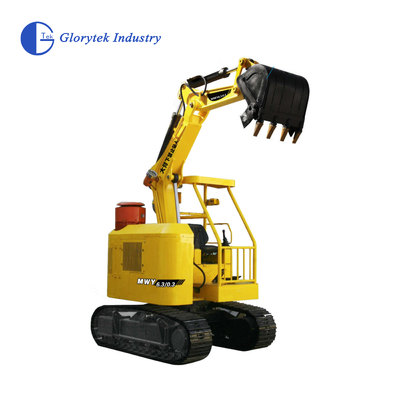 6.3T ভূগর্ভস্থ খনির খননকারী (660V/1140V)    0.3m3 বালতি, 40kN খনন শক্তি, হাইড্রোলিক ব্রেকার বিকল্প সহ কমপ্যাক্ট ট্র্যাক লোডার